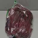 Women's Leather Jacket Oversized Faux Leather Bomber Jacket Fall Fashion 2025 Trendy Moto Winter Coat with Pocket (Wine Red) S