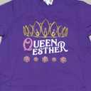 Funny Purim Costume Jewish Holiday Apparel Queen Esther Humorous Purim T-Shirt Black Small Classic Fit Unisex Adult Modern Crew Neck Short Sleeve L