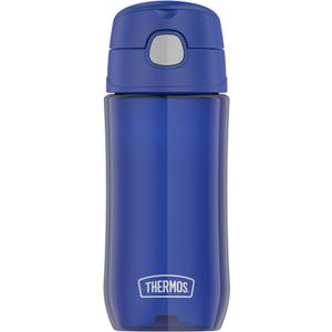 THERMOS FUNTAINER 16 Ounce Plastic Hydration Bottle with Spout, Blueberry