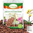 Legigo 2 Quarts Organic Orchid Potting Bark- All Natural Orchid Bark Potting Mix Pine Bark Wood Chips for Houseplant Mulch, Orchid Plants Root Development, Mulch for Potted Plants