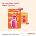 oogiebear: Baby Nasal Aspirator - Safe Booger & Earwax Remover for Newborns, Infants, Toddlers - Better Syringe, Airtight Suction, Nose Sucker - Essential Baby Stuff, Diaper Bag Must-Haves, Pink