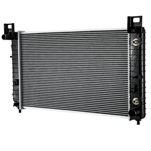 CU2334 Chevy Silverado Radiator Compatible with 1999-2006 Chevy Silverado 1500 2500 3500 Tahoe Pickup 4.3L V6 4.8L 5.3L V8 Gas & GMC Sierra 1500 2500 Yukon XL 1500 Aluminium Core 28in Only