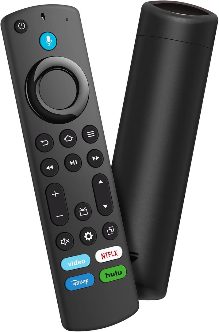 Replacement Firestick Remote Control for All Fire Smart TV Stick 4K/4K Max/Stick Lite/TV Cube/HD, for Insignia/Pioneer Smart TVs with Voice Controller