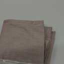 MooMee Bedding Pillowcases Pack of 2 100% Washed Cotton Linen Like Textured Breathable Durable Soft Comfy (Heathered Mauve Brown, King)