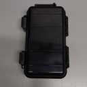 Protective Waterproof Case, Outdoor Shockproof Storage Case with Sponge for Loading Smartphone Hard Drive and Other Small Electronic Devices