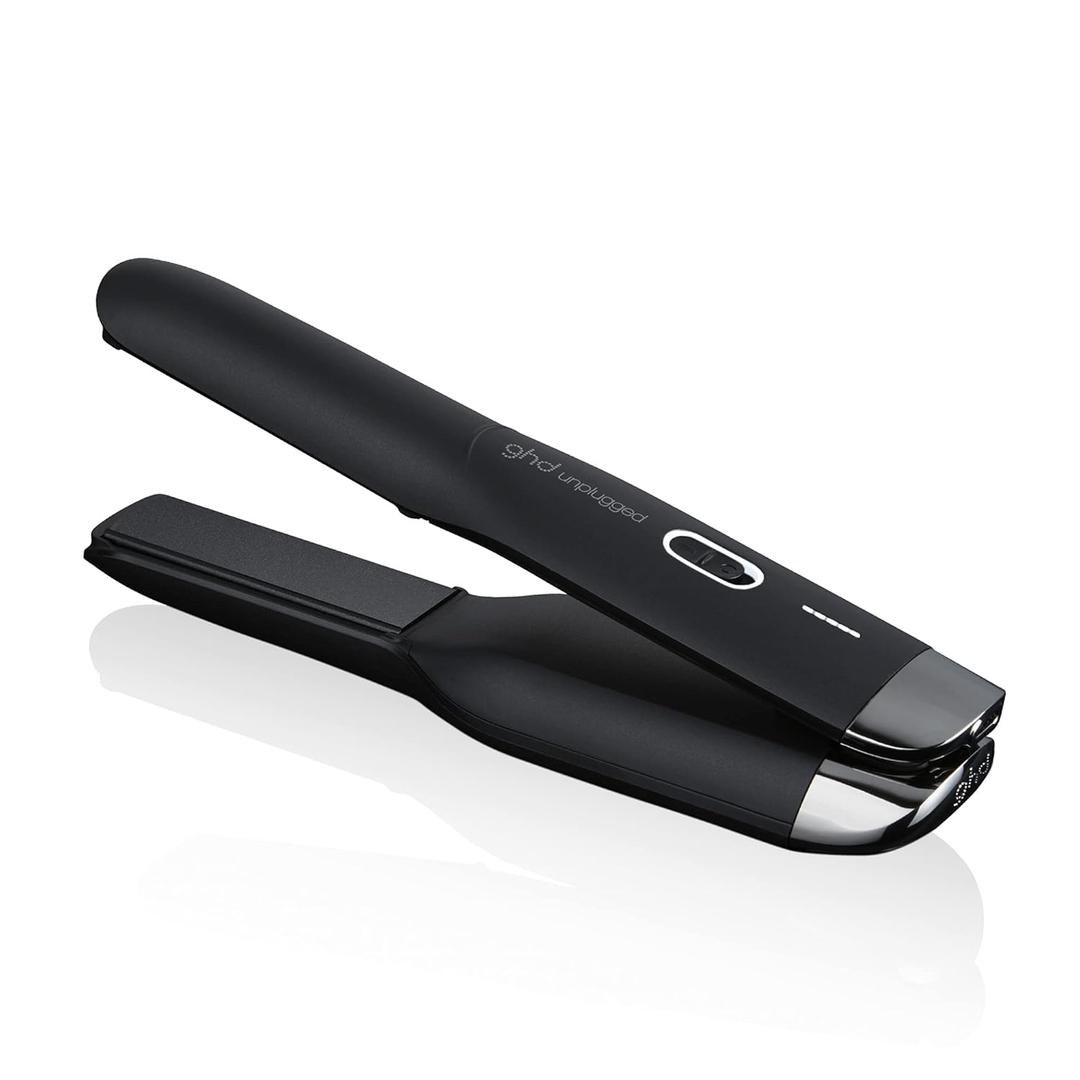 ghd Unplugged Styler  1" Cordless Flat Iron Hair Straightener, Professional Travel Straightening Iron with Heat-Resistant Case, USB-C Charging for 20-Minutes of Use