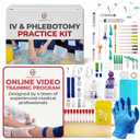The Apprentice Doctor Phlebotomy Practice Arm Kit with Online Learning  Skill-Building Model Arm for Students, Beginners & Home Study