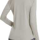 baleaf Women's Soft Athletic T-Shirt (Gray, XXL)