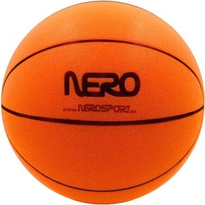 NERO SPORT Ninja Silent Basketball- Soft Foam Indoor Basketball Size 3 (7 inches) | Soundless for Quiet Dribbling and Indoor Training (Ball in Bag)