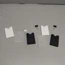 Patelai 6 Pcs Card Spray Bottle Mini 20 Ml/ 0.67 oz Refillable Hand Sanitizer Flat Plastic Perfume Spray Bottle Atomizer Vials, Fine Mist Portable Travel Small Container for Women Beauty Makeup Toner