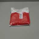 100 Plastic Shipping Tags - Red, 6 1/4" x 3 1/8", Waterproof, Durable, Reinforcement Hole, Stacking Labels for Equipment Parts