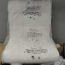 DUMOS Bar Stools Set of 4, 24 inch Counter Height Bar Stools, Upholstered Modern Kitchen Barstools with Metal Base, PU Leather Saddle Stools for Kitchen Island, White