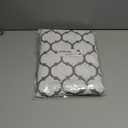 Smiry Rectangle Table Cloth, Waterproof Vinyl Tablecloth with Flannel Backing for Rectangle Tables, Wipeable Spillproof Plastic Tablecloths for Dining, Camping, Indoor and Outdoor (52"x70", White)