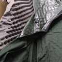 Outdoor Extra Large Dog Bed, Waterproof Dog Bed for Large Dogs, Orthopedic Egg Crate Foam Pet Bed with Washable Removable Oxford Cooling Cover, 44x32 Inch, Dark Green