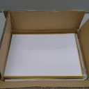 8X10 Gold Frames Double Sided Acrylic Sign Holder Tabletop Picture Frames Vertical Display Stand for Photos Wedding School Home, Set of 6