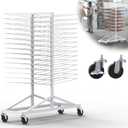 Paint Drying Rack,30-Tier Heavy-Duty Steel Drying Painting Rack
