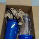 Hamilton Beach Portable Blender for Shakes and Smoothies, 14 Oz BPA Free Travel Cup & Lid, Durable Stainless Steel Blades, Personal Smoothie Blender, Blue, 51132G