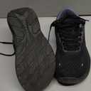 JACKSHIBO Wide Toe Box Shoes Women Arch Support Wide Sneakers for Running Walking Athletic Tennis Orthopedic Plantar Fasciitis Workout with Thick Cushion Zero Drop Sole Width Shoes (Black)