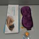 Cooling Eye Mask for Puffy Eyes - FSA HSA Eligible, Cold Compress for Migraines Headache and Puffiness, Relaxation Gifts for Women, Gel Sleep Mask for Dark Circles, Reusable Face Ice Pack(Purple)