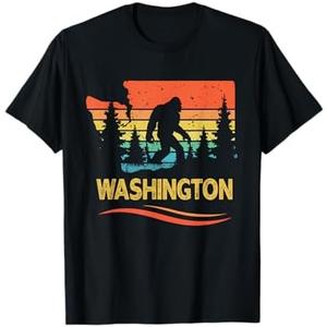 Washington with a Bigfoot or a Sasquatch T-Shirt M