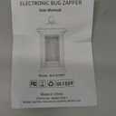 AMUFER Bug Zapper for Outdoor & Indoor, 1/ 2 Acre Coverage Mosquito Lamp with 18W Bulb & 4400V High-Voltage, 100% Improvement in Mosquito Control Effect, Electric Fly Trap for Patio, Backyard, Home