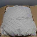 Litanika King Size Comforter Set Beige, 3 Pieces Cream Tufted Boho Farmhouse Bedding Comforter Sets, Lightweight Fluffy Comforter Bed Set for All Season (104x90In Comforter and 2 Pillowcases)