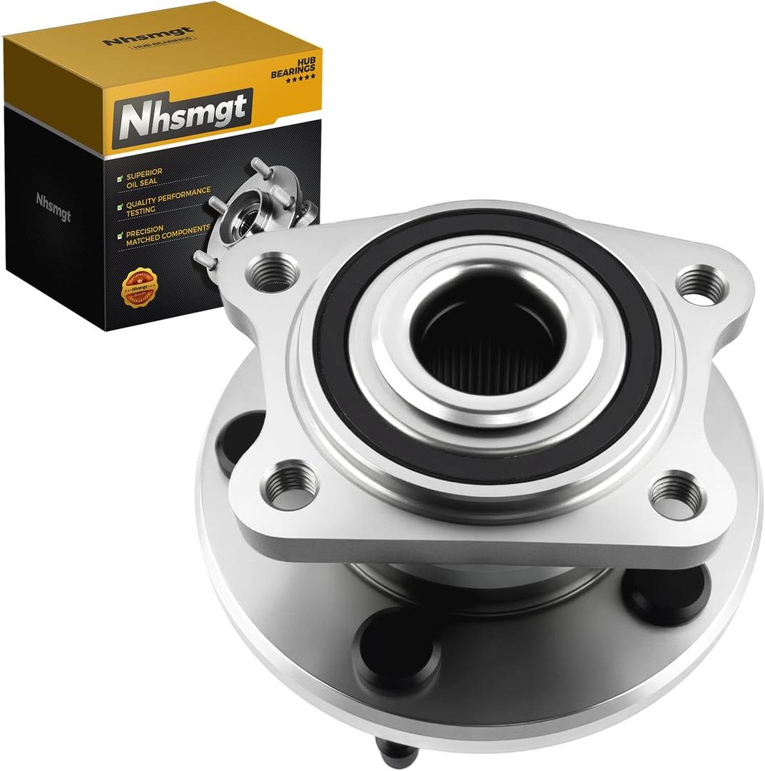 512300 AWD Rear Wheel Bearing Hub Assembly Fit for Ford Taurus/Taurus X 2008-2009, Five Hundred 2005-2007, Freestyle 2005-2007, for Mercury Sable 2008-2009, Montego 2005-2007, with ABS, 5-Lug