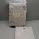 CASAAGUSTO King Size Comforter Set, 7 Pieces Oatmeal Seersucker Bed in a Bag King Soft All Seasons, King Bedding Sets with Comforter, Flat Sheet, Fitted Sheet, 2 Pillow Shams, 2 Pillowcases