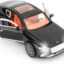 1:32 for Diecasting Alloy Car Model Bentley Continental GT Toy Car, Pull Back Vehicles Toy Car for Toddlers Kids Boys Girls Gift Black