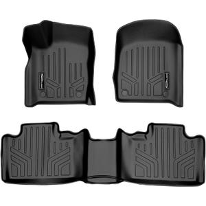 MAXLINER Custom Fit Floor Mats 2 Row Liner Set Compatible with 2016-2025 Dodge Durango