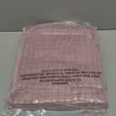 EMME Fleece Throw Blanket Luxury Flannel for Couch Bed Sofa Chair, Soft, Plush, Warm and Cozy Blanket with Geometric Grid Design (Purple, 60'' x 80'') (Twin)