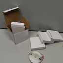 Pactrade Marine LED Ceiling Courtesy Light Arcrylic Mirror Finished Touch Switch Pack of 4