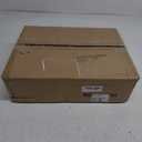 Elbourn Folding Side Table End Couch Tables, C-Shaped End Table for Living Room, Small End Table for Bedroom, Coffee Table (Black)