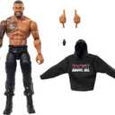 Mattel WWE Elite Action Figure & Accessories, Series #117 6-inch Collectible Roman Reigns with 25 Articulation Points & Swappable Hands