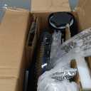 Amazon Basics 16" Pedestal Fan with Remote for Bedroom, Living Room, Office, Adjustable Height, Dual-Layered Blades, 3 Speeds, 3 Modes, Timer, Tilt Head, 60W, Black