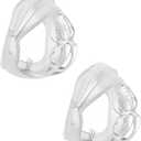 Simplus FF Mask Replacement M-Medium Size Cushion by Roya Health, Pack of 2