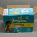 Pampers Swaddlers Diapers, Size 3 (13-26 lbs), 136 Count, Absorbent, Keeps Baby Dry and Comfortable, Skin Safe Disposable Baby Diaper (Packaging May Vary)