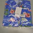 SSLR Big Girls Hawaiian Shirt Beach Tropical Summer Casual Short Sleeve Button Down Shirt