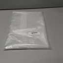 YellyHommy Clear Waterproof Plastic Snap in Shower Curtain Liner Replacement with 2 Magnets 71" W x 66" L for 72" W x 87" L Transparent