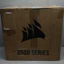 CORSAIR 3500X ARGB Mid-Tower ATX PC Case  Panoramic Tempered Glass  Reverse Connection Motherboard Compatible  3X CORSAIR RS120 ARGB Fans Included  Black