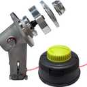 308210009 Trimmer Gear Head Replacement for RYOBI RY40250 RY40205BTL RY40270VNM RY253SS RY4CSS RY253SSVNM RY41135 Tring Trimmer Gear Head Part No. 308053004, 984244001, 308210002