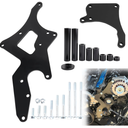RiAiCiING LS Serpentine Alternator Power Steering Pump Bracket Kit | Swap Conversion Compatible with Chevrolet GM LS1 LS2 LS3 LS6 LS7 4.8L 5.3L 6.0L 6.2L