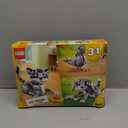 LEGO Creator 3 in 1 Playful Cat Toy - Building Toy with 3 Building Options, Cat, Dog, or Pigeon - Birthday Gift for Kids - Animal Figures for Kids, Girls and Boys, Ages 8+ - 31163