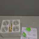 MHDCLY Coffee Bar Accessories, Coffee Syrup Dispenser - 4pack,16.9oz Syrup Dispenser with Labels, Syrup Pump Dispenser for Coffee Bar(Gold Pump)