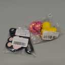 HFLZBRO Black Cat Paw Bag Decoration and MuMyer Rubber Duck Car Ornaments Duck Car