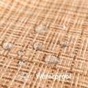 Kevin Textile Throw Pillow Cover Outdoor Waterproof Decorative Square Cushion Covers Water Resistant Pillowcase Shell for Couch Tent Park Pack of 2 (16 x 16 Beige)