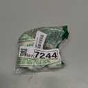 Shower Rod Holders for Wall - Angled 25mm Bracket & Rotation Knob Set, Includes Screws & Plugs for Sloped Ceiling (2, White)