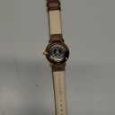 BEN NEVIS Watch, Mens Watch, Minimalist Fashion Simple Wrist Watch Analog Date with Leather Strap (02-BrownBlue-P)