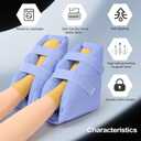 Heel Protector Relieves Pressure Sores for Bedridden,Post-Surgery Bed Rest | Adjustable Heel Boots & Protective Heel Cushions Pad Offer Secure Ankle Support,Stop Pressure Sore