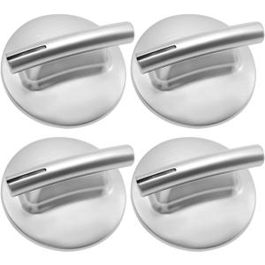 4 Pcs 74010839 Cooktop Burner Knob Replacement for Jenn-Air Stove/Range, Replaces WP74010839, AP6011218, PS2088183, PS11744413, EAP11744413